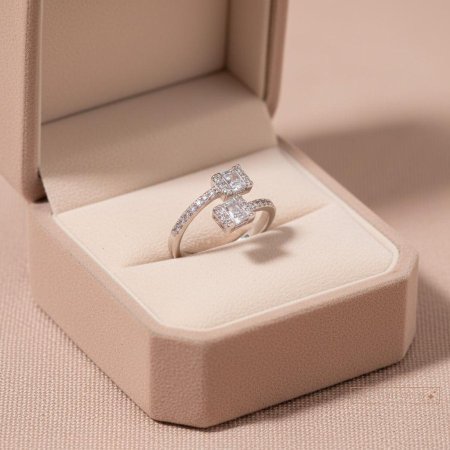 خاتم لمعه ناعمه